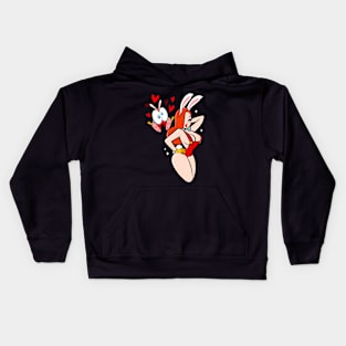 bunny love Kids Hoodie